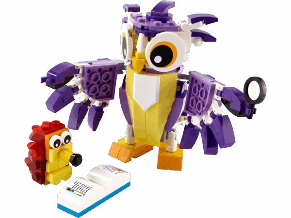 LEGO Creator Fantasy Forest Creatures Set (31125) - Image 3