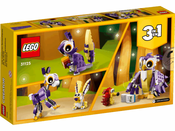 LEGO Creator Fantasy Forest Creatures Set (31125) - Image 2