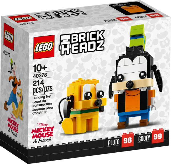 LEGO Disney Pluto & Goofy BrickHeadz  (40378)