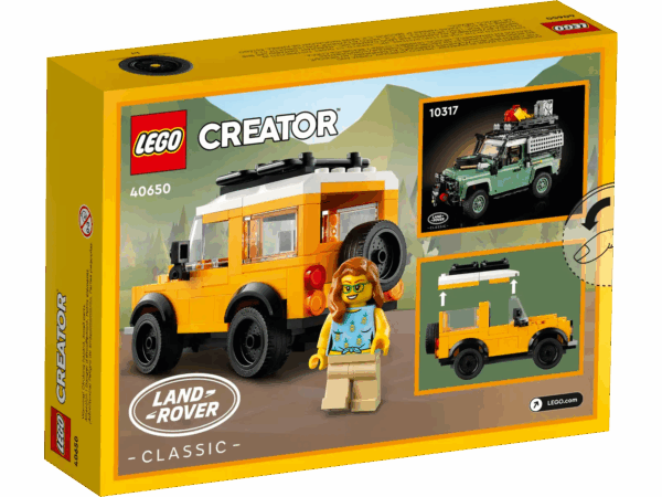LEGO Creator Land Rover Classic Defender Set (40650) - Image 2