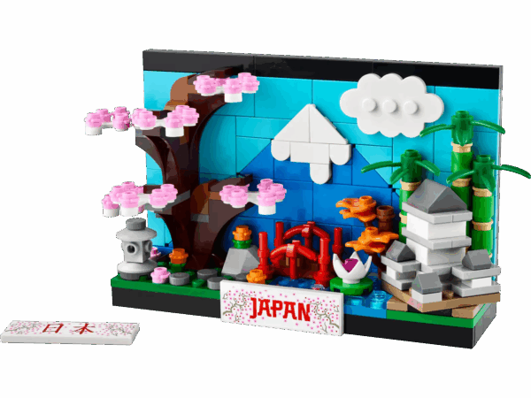 LEGO Creator Japan Postcard Set (40713) - Image 2