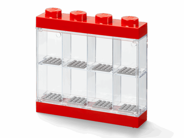 LEGO 8-Minifigure Display Case (RED) - Image 2
