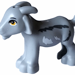 Goat (Gray with Stripes) - Official LEGO® Part (2024)