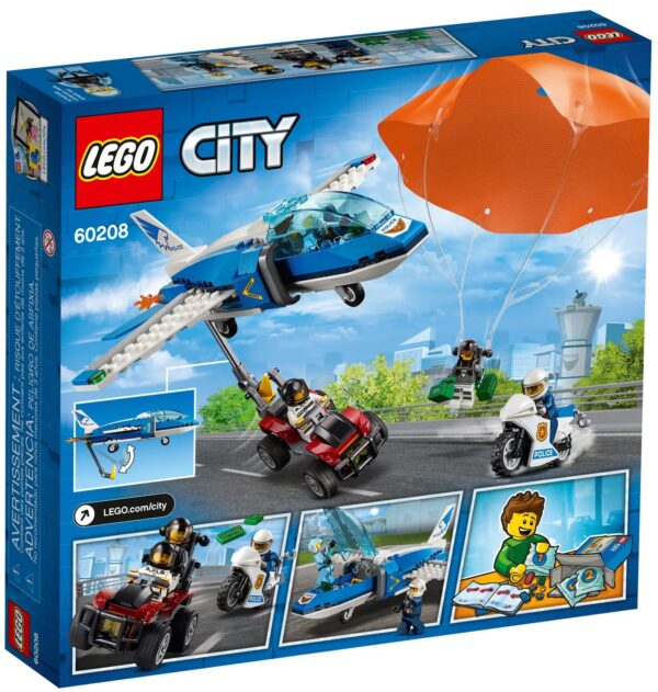 LEGO City Sky Police Parachute Arrest Set (60208) - Image 2