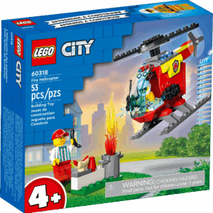 LEGO City Fire Helicopter Set (60318)