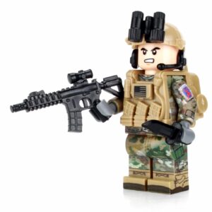Army OCP Infantry 10th Mountain Minifig made with LEGO parts