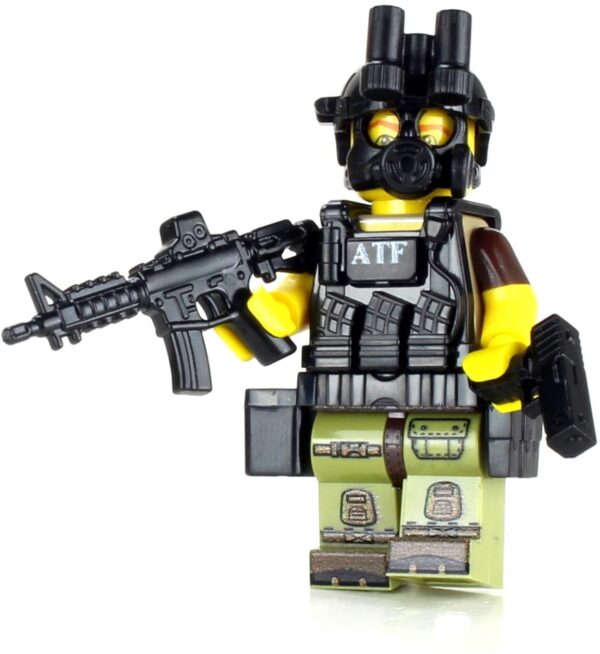 ATF Special Response Team SRT Officer - Custom Military Minifig