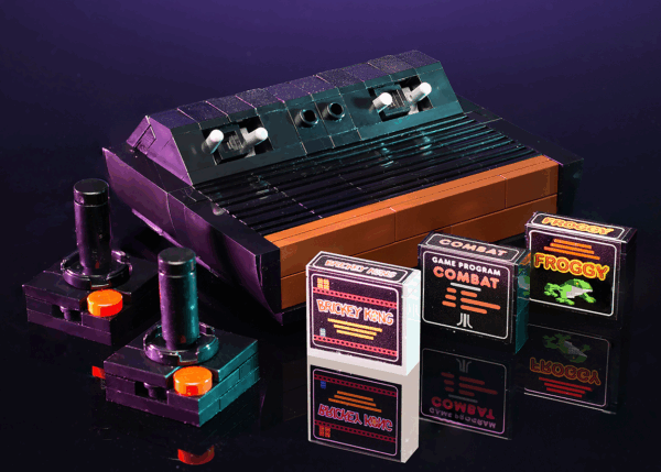 Custom Classic 1977 Video Game Console made using LEGO bricks - Image 2
