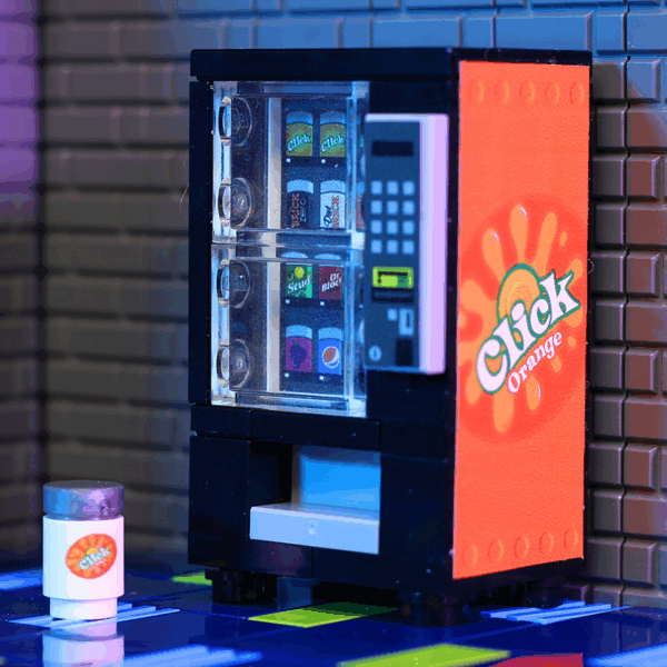 Orange Click - B3 Customs Soda Vending Machine - Image 2