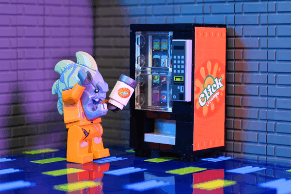 Orange Click - B3 Customs Soda Vending Machine - Image 3