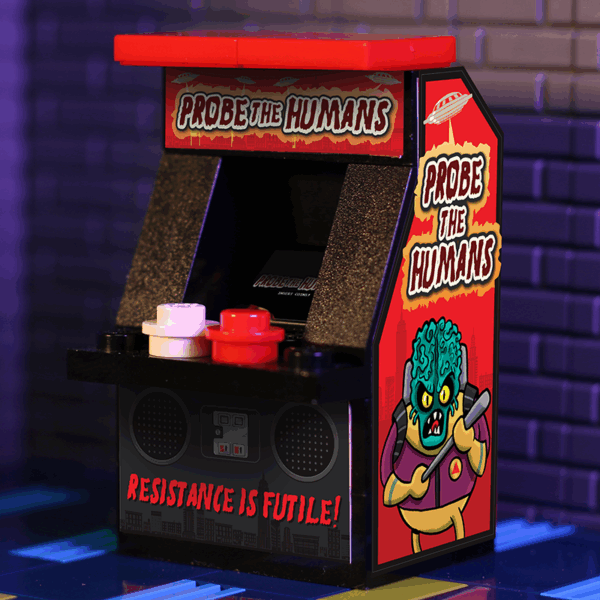 Probe the Humans - B3 Customs Arcade Machine - Image 3