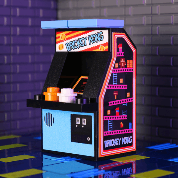 Brickey Kong - Custom Arcade Machine made using LEGO parts - Image 3