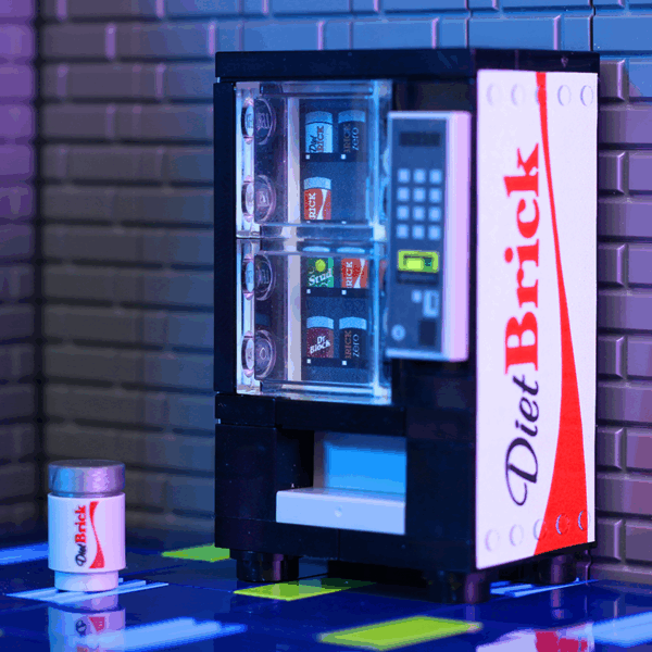 Diet Brick - B3 Customs Soda Vending Machine made using LEGO parts - Image 2