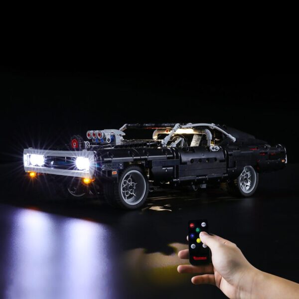 Lights for LEGO Dom's Dodge Charger Set (42111) - BriksMax - Image 4