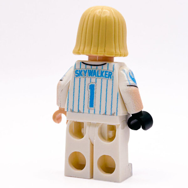 B3 Customs® May 4th Exclusive Baseball Luke Skywalker Minifig made using LEGO parts - Image 2