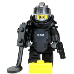 Bomb Squad Explosive Disposal Specialist (EOD) Minifig