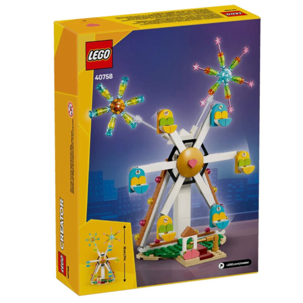 LEGO Creator Celebration: Ferris Wheel with Fireworks GWP Set (40758) - Image 3