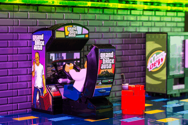 Grand Brick Auto - B3 Customs Arcade Racing Game made using LEGO parts - Image 2