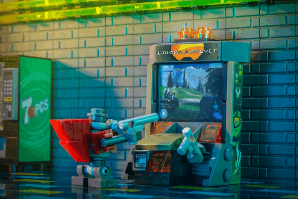 Custom Bricks Evolved Shooter Arcade Game made using LEGO parts - Image 2