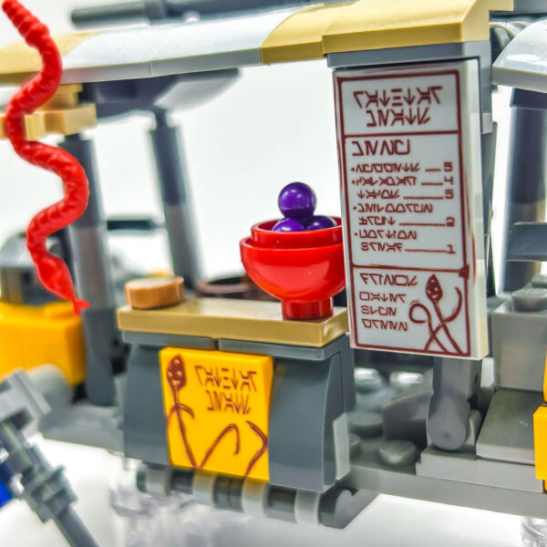 SW Rathtar Meat Food Skiff Set made using LEGO parts - B3 Customs - Image 3