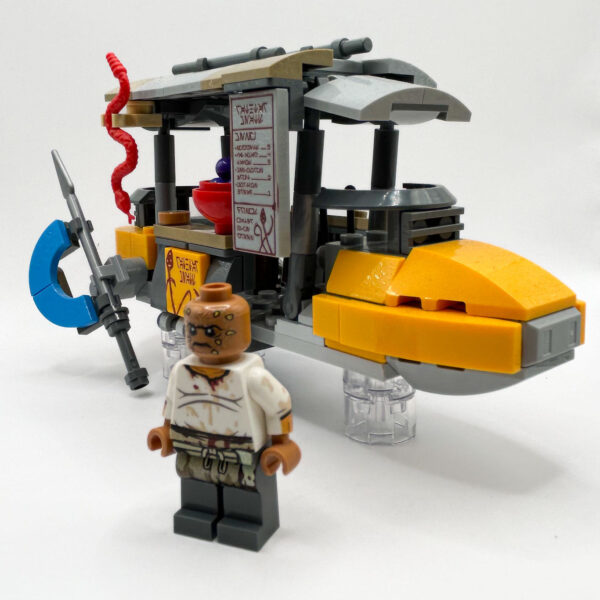 SW Rathtar Meat Food Skiff Set made using LEGO parts - B3 Customs - Image 4