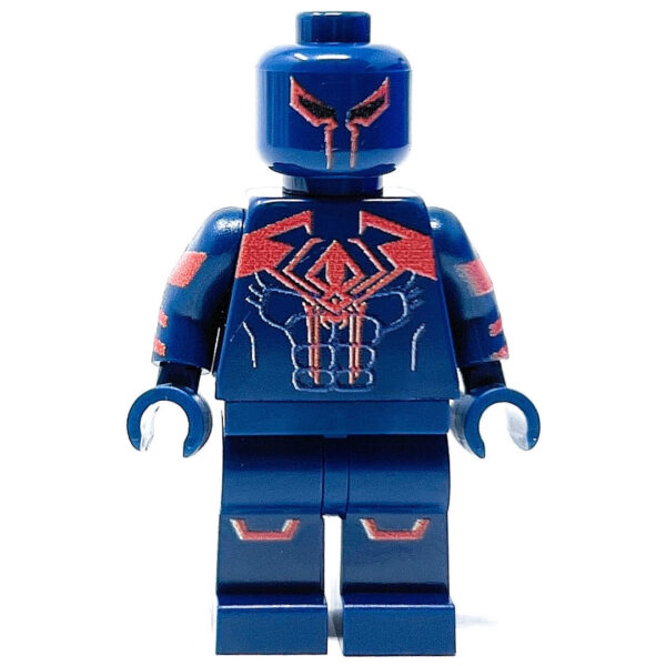 Spidey 2099 Custom Minifig made using LEGO parts - B3 Customs - Image 2