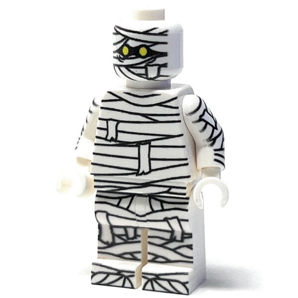 Halloween Mummy Minifig made using LEGO parts - B3 Customs - Image 3