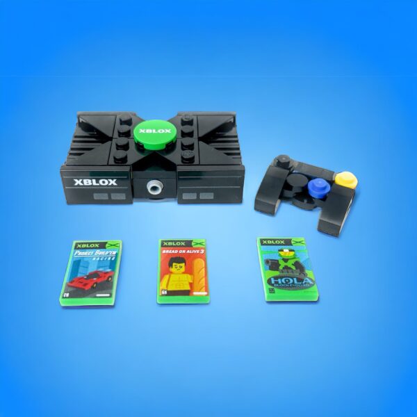 XBLOX 2001 - Custom Classic Video Game Console Set made with LEGO parts - Image 3