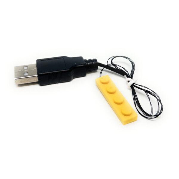 Light-Up 1x4 Plate (USB) - LEGO Compatible - Image 6