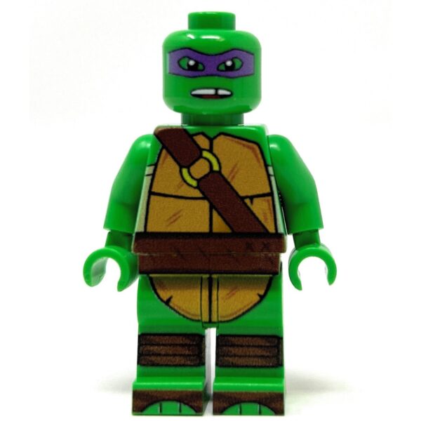 Donny Purple Fighter Turtle - Custom Minifig made using LEGO parts - Image 3