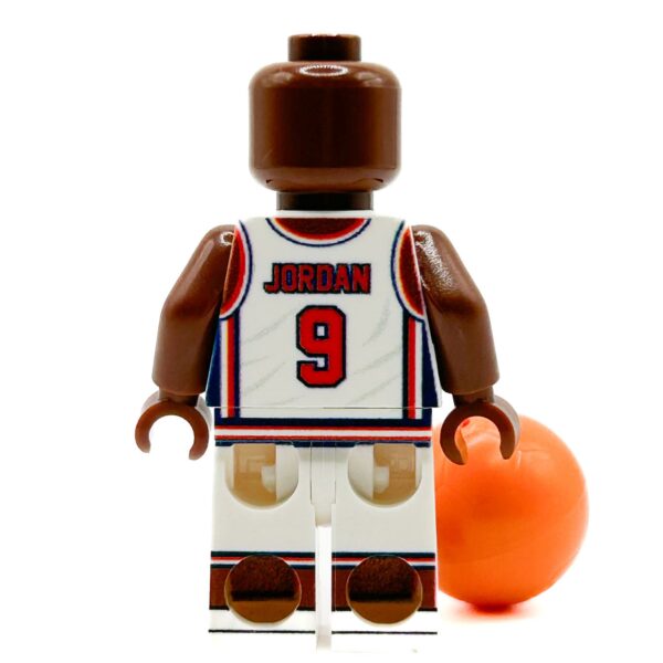 MJ #9 USA Olympics Basketball Player Minifig made using LEGO parts - B3 Customs - Image 2