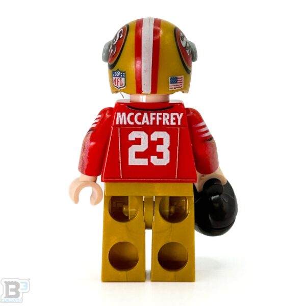 #23 RB San Francisco Football Player Minifig - B3 Customs - Image 3