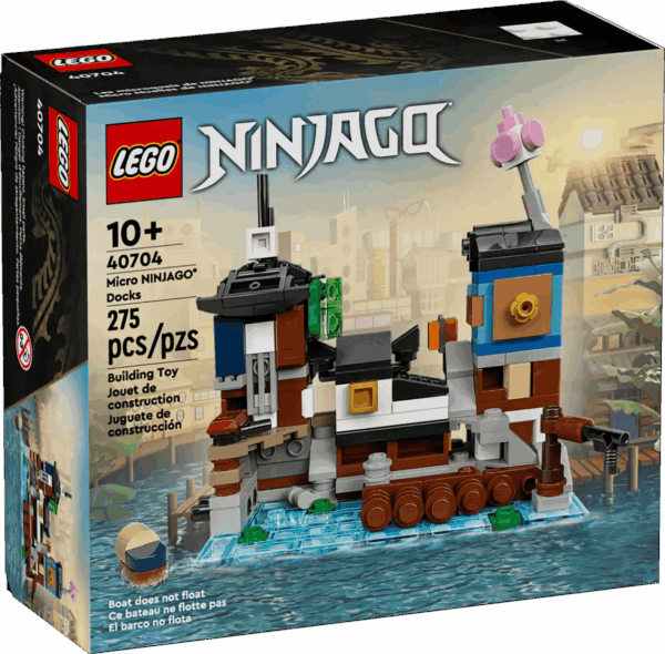 LEGO Ninjago Micro Ninjago Docks Set (40704)