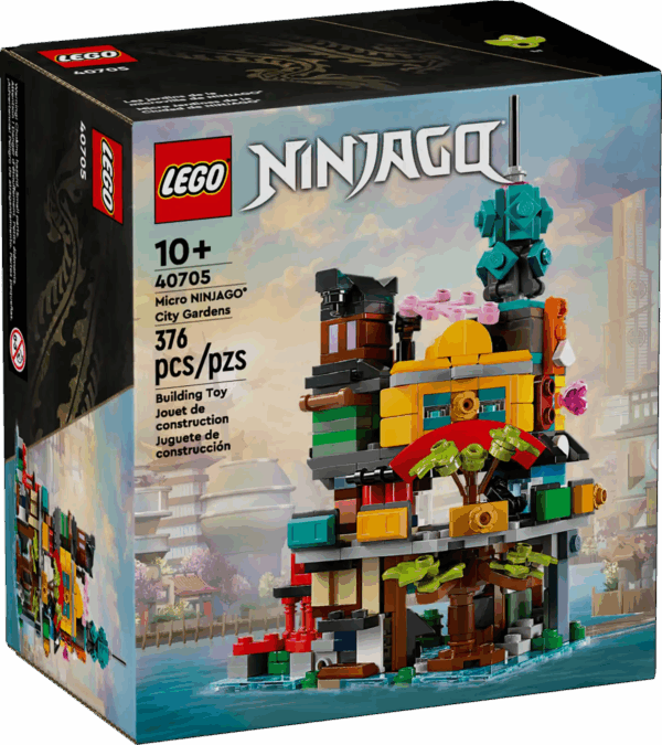 LEGO Ninjago Micro Ninjago City Gardens Set (40705)