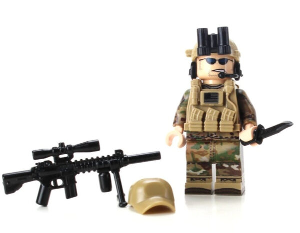Army Special Forces Sniper OCP - Custom Military Minifig