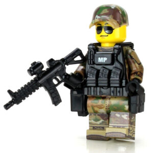 Army OCP MP Military Police Minifig made with LEGO parts
