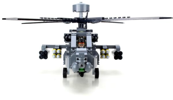 Army Attack Helicopter made with LEGO parts - Image 2