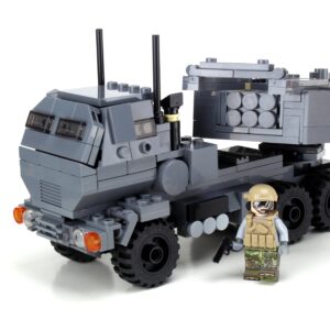 Army Mobile Rocket Artillery made with LEGO parts