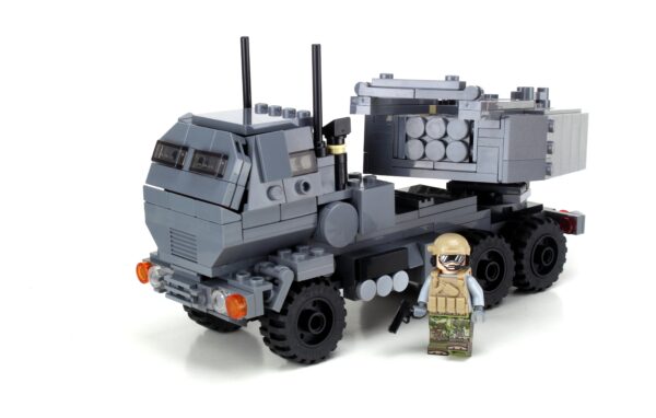 Army Mobile Rocket Artillery made with LEGO parts