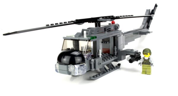 Post Apocalyptic Gunner Minifig made with LEGO parts