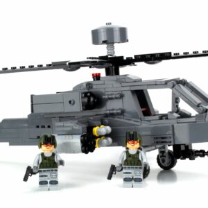 Army Attack Helicopter made with LEGO parts