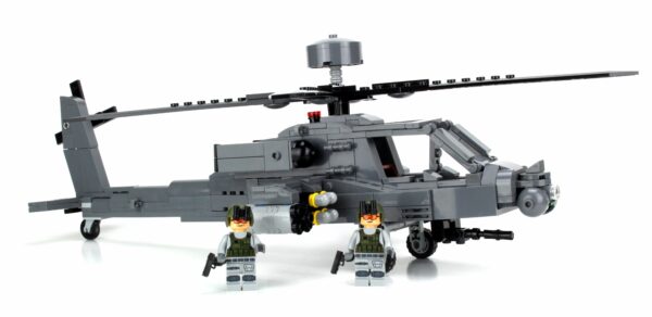 Army Attack Helicopter made with LEGO parts