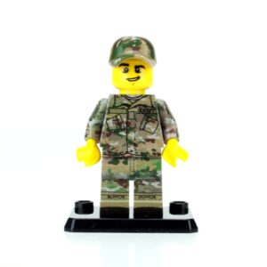 Army OCP Duty Uniform - Custom Military Minifig made using LEGO parts