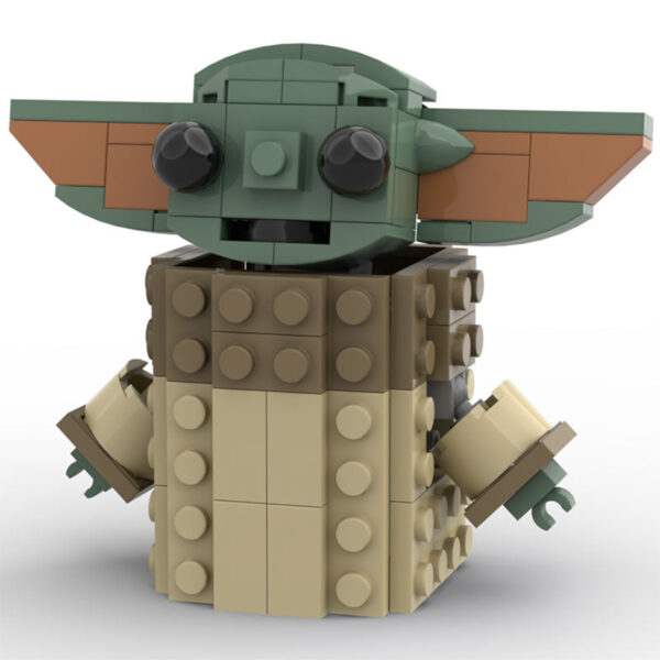 The Child - Baby Yoda Star Wars Mandalorian Set [CUSTOM MOC] made using LEGO parts - Image 2