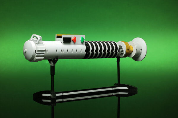 Luke Skywalker Return of the Jedi Lightsaber w/ Stand - Custom MOC made with LEGO bricks - Image 4