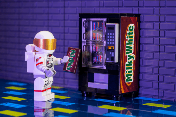 Milky White - B3 Customs® Candy Vending Machine - Image 2