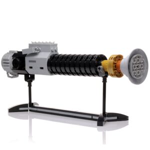 Custom LEGO Obi-Wan Kenobi Lightsaber w/ Stand