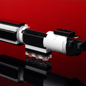 Mini Dark Lord Lightsaber made using LEGO parts - B3 Customs