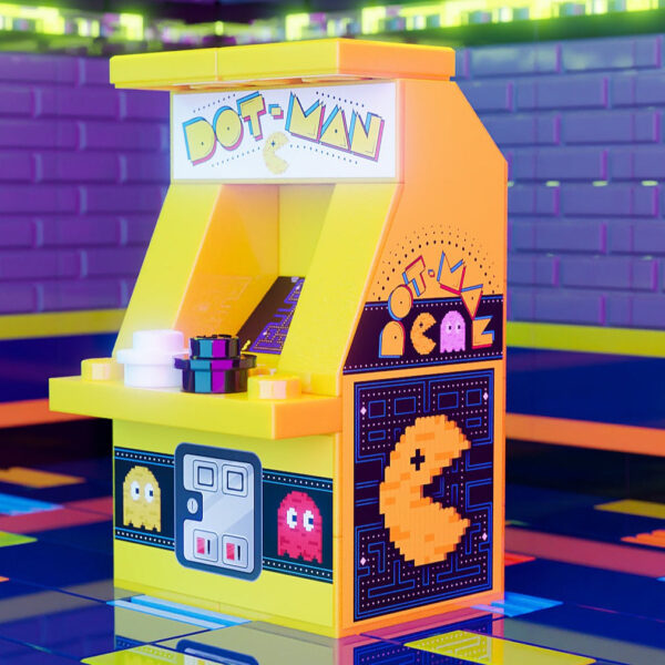 VAULTED!! EXCLUSIVE B3 Customs Dot-Man Arcade Machine - Image 2