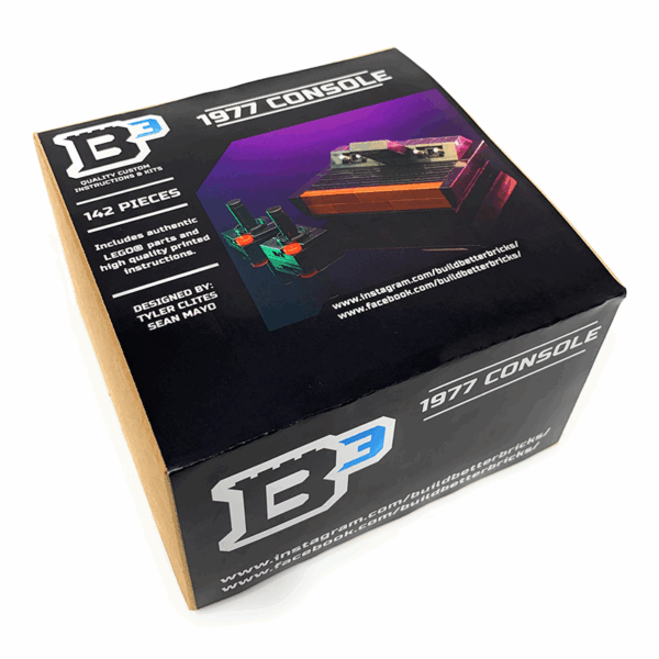 Custom Classic 1977 Video Game Console made using LEGO bricks - Image 3
